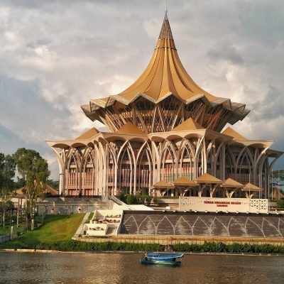 kuching waterfront
